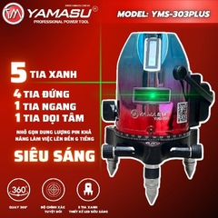 MÁY CÂN MỰC LASER YAMASU YMS-303PLUS 5 TIA XANH
