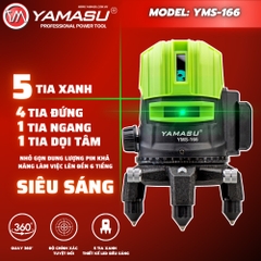 MÁY BẮN CỐT LASER YAMASU YMS-166 BÓNG LED SIÊU SÁNG TẶNG KÈM CHÂN LASER 1,2M