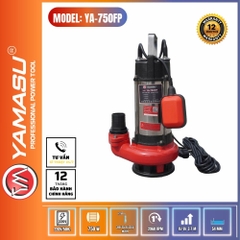 MÁY BƠM NƯỚC THẢ CHÌM YAMASU YA-750FP CÔNG SUẤT 750W (ĐẨY CAO)
