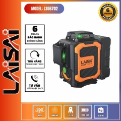 MÁY CÂN BẰNG LASER LAISAI LSG6702 12 TIA XANH CHÍNH HÃNG