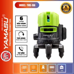 MÁY BẮN CỐT LASER YAMASU YMS-166 BÓNG LED SIÊU SÁNG TẶNG KÈM CHÂN LASER 1,2M