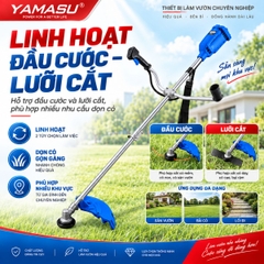 MÁY CẮT CỎ PIN YAMASU YMS-MCC1400F CÔNG SUẤT LỚN 1400W