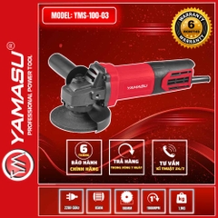 MÁY CẮT MÀI GÓC TAY NGẮN YAMASU YMS-100-03 CÔNG SUẤT 850W