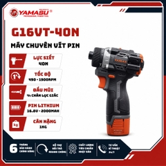 MÁY CHUYÊN VÍT CẤP TRƯỢT YAMASU G16VT-40N LỰC SIẾT 40N