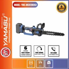 MÁY CƯA XÍCH PIN YAMASU YMS-MCX1202G2 PIN 21V (BẢN NÂNG CẤP)