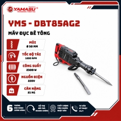 MÁY ĐỤC PHÁ BÊ TÔNG YAMASU YMS-DBT85AG2 CÔNG SUẤT 2300W