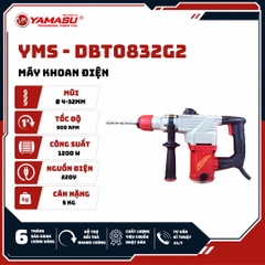 MÁY KHOAN ĐỤC BÊ TÔNG YAMASU YMS-DBT0832G2 CÔNG SUẤT 1200W