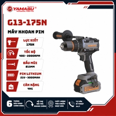 MÁY KHOAN PIN YAMASU G13-175N 3 CHỨC NĂNG ( THÂN MÁY)