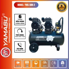 MÁY NÉN KHÍ SẠCH GIẢM ÂM KHÔNG DẦU - NẠP HƠI SIÊU NHANH YAMASU Mã sp :YMS 50N-2 