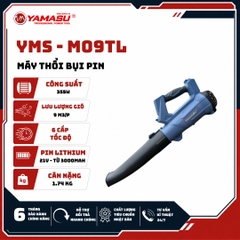 MÁY THỔI LÁ PIN YAMASU YMS-M09TL M21 CHÂN PIN PHỔ THÔNG