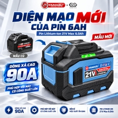 PIN YAMASU M21 PIN 21V-6.0AH (BẢN CAO CẤP)