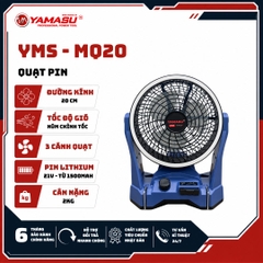 QUẠT DÙNG PIN, ĐIỆN YAMASU YMS-MQ20