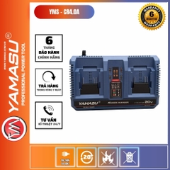 SẠC ĐÔI 21V - 4.0A YAMASU YMS-CR4.0A/2 CÓ TẢN NHIỆT (SẠC NHANH) 