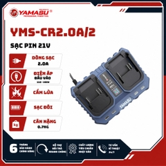 SẠC ĐÔI 21V -2.0A YMS-CR2.0A/2