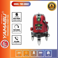 MÁY CÂN BẰNG LASER YAMASU YMS-506G2 5 TIA XANH CHÍNH HÃNG