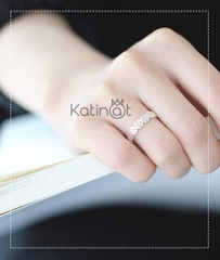 Nhẫn bạc kim tiền hút tài lộc