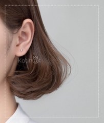 Bông tai bạc kiểu búa mini