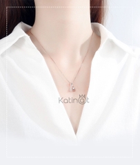Dây chuyền bạc kiểu cô nàng đầu bếp