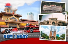 TOUR THAM QUAN HỒ CHÍ MINH CITY 1 NGÀY