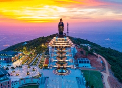 TOUR HÀNH HƯƠNG NÚI BÀ - TÂM AN LỘC ĐẾN - CHINH PHỤC NÓC NHÀ NAM BỘ