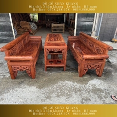 Bộ Trường Kỷ Gỗ Hương Đá 13 Chỉ 237