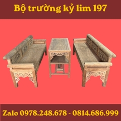 BỘ TRƯỜNG KỶ GỖ LIM 197