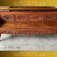 Bộ Trường Kỷ Gỗ Hương Đá 12 Chỉ 227