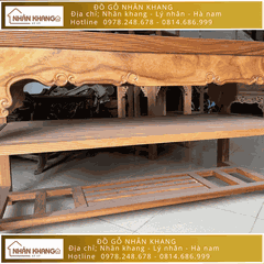 Bộ Trường Kỷ Gỗ Gõ Đỏ 11 Chỉ 217