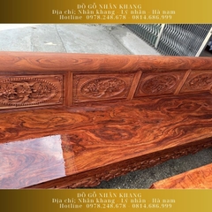 Bộ Trường Kỷ Gỗ Hương Đá 13 Chỉ 237