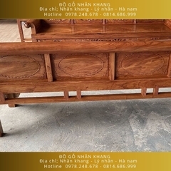 Bộ Trường Kỷ Gỗ Hương Đá 12 Chỉ 227