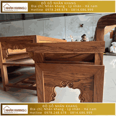 Bộ Trường Kỷ Gỗ Gõ Đỏ 11 Chỉ 217