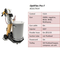 Bộ súng phun sơn bột Gema