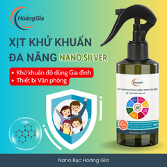 Khử khuẩn đa năng Nano Bạc