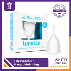 Cốc nguyệt san Lunette (Trong, hộp vuông)