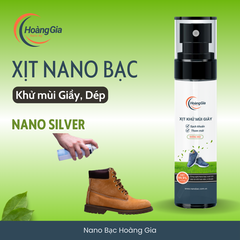 Khử Mùi Giày Nano Bạc