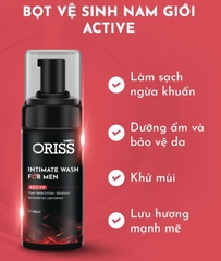 Dung dịch vệ sinh chuyên biệt cho nam giới Oriss Men