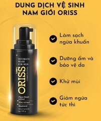 Dung dịch vệ sinh chuyên biệt cho nam giới Oriss Men