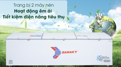 Tủ đông Sanaky 1143.5lít VH-1399HY3