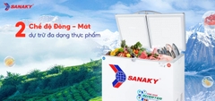 Tủ đông Sanaky Inverter VH-2599W3