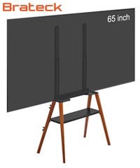 Khung treo TV chân gỗ Brateck FS36-44F-02 (43"-65")