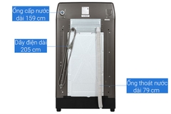AQW-DR160UHT.PS - Máy giặt Aqua Inverter 16 kg AQW-DR160UHT.PS