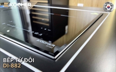 Bếp từ đôi Kocher DI-882, nhập khẩu Hàn Quốc