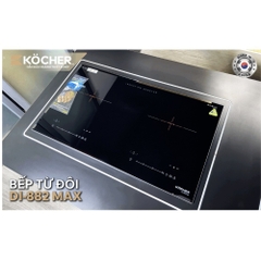 Bếp từ đôi Kocher DI-882 Max, nhập khẩu Hàn Quốc