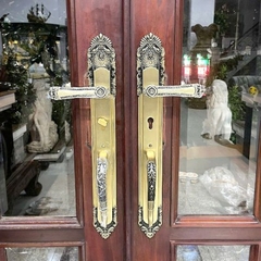 Khóa cửa chính và đại sảnh Demax CL805B BRASS 24K