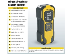 Máy bơm hơi dùng pin Stanley SXIF0101 (có đèn led, sạc dự phòng)