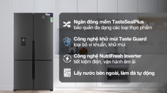 Tủ Lạnh Electrolux Inverter 562 lít Multi Door EQE5660A-B