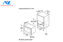 Lò vi sóng Serie 4 BFL523MS0B