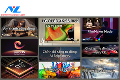 Smart Tivi OLED LG AI 4K 55 inch OLED55B5PSA