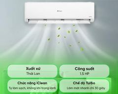 Máy lạnh treo tường Casper Inverter 1.5 HP GC-12IS35