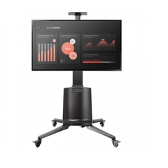 Khung treo tivi di động Remote NB TW85 (55"-85") Trắng - Đen